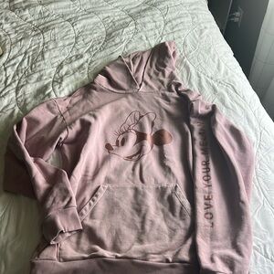 NWOT - Love your melon x Disney Minnie hoodie - L
